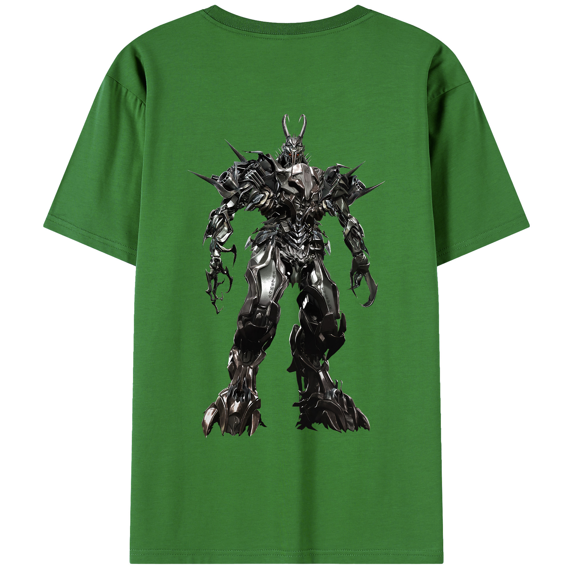 （画像用） Transformers トランスフォーマー レディース半袖Tシャツ(バックプリント)